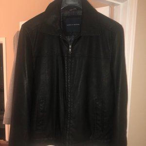 Tommy Hilfiger Men's Faux Leather Jacket